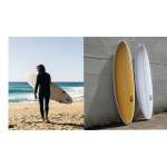 mid length surfboard