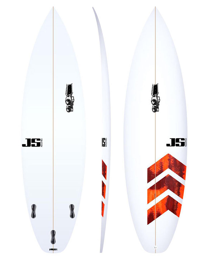 MONSTA BOX SQUASH TAIL SURFBOARD by JS INDUSTRIES 
