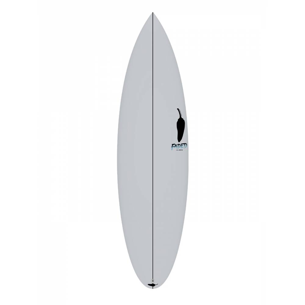 Chilli Faded Surfboard deck