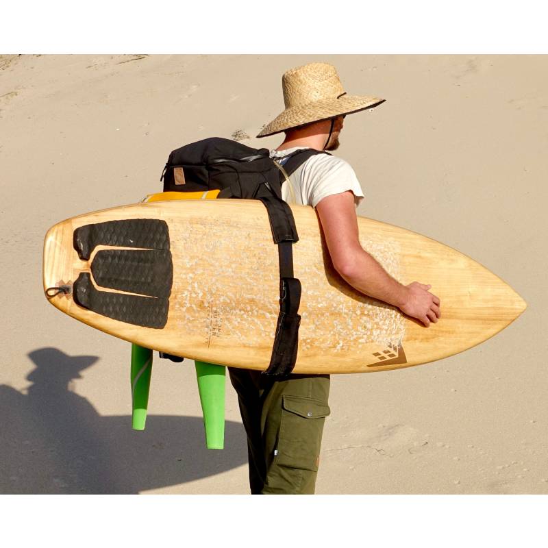 Surfpack 60L Surfboard Carrying Backpack with board