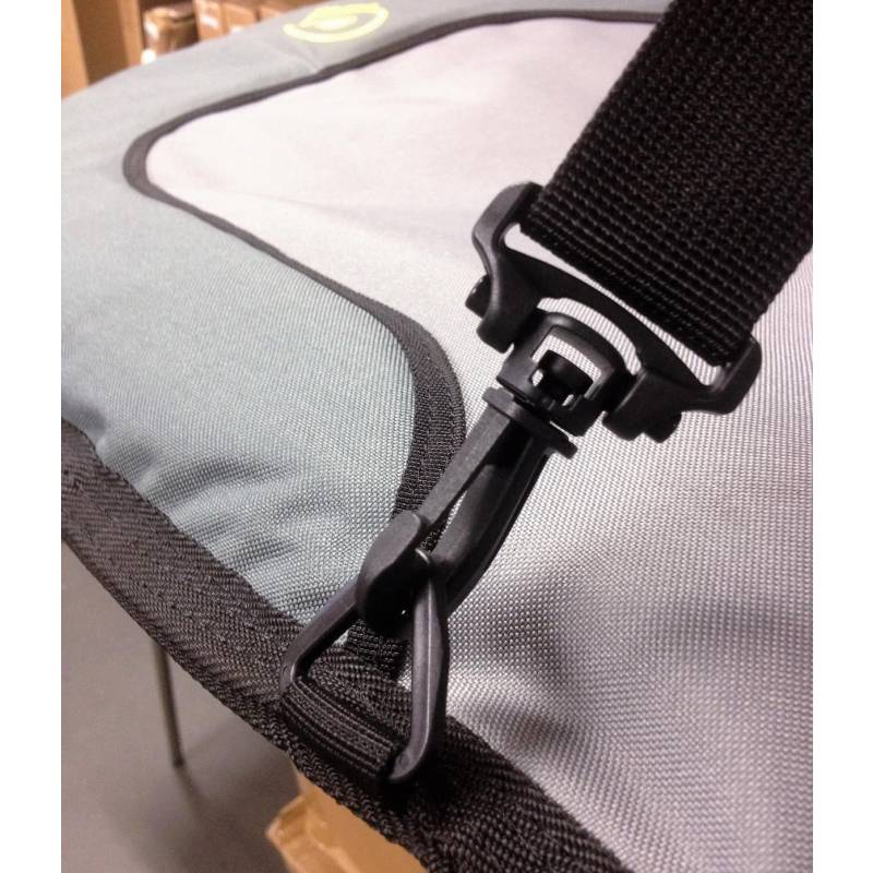Curve Armourdillo Travel Surfboard Bag - Fish shoulder strap