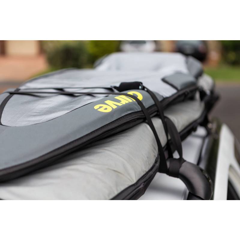 Curve Armourdillo Travel Surfboard Bag - Shortboard roofrack