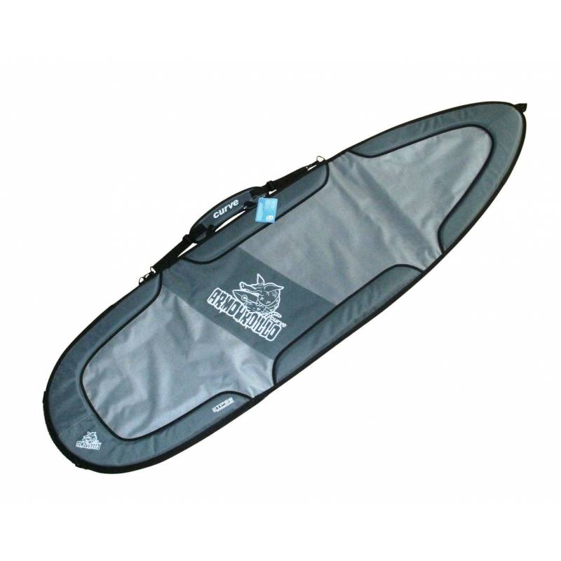 Curve Armourdillo Travel Surfboard Bag - Shortboard  angled