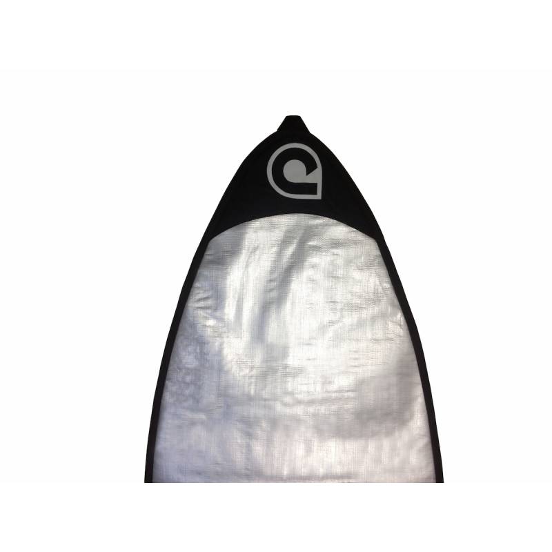 Curve Supermodel Shortboard Surfboard Bag nose