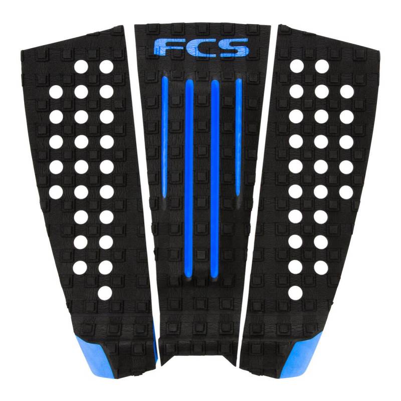FCS Julian Wilson Traction Tail Pad - Black / Cobalt Blue