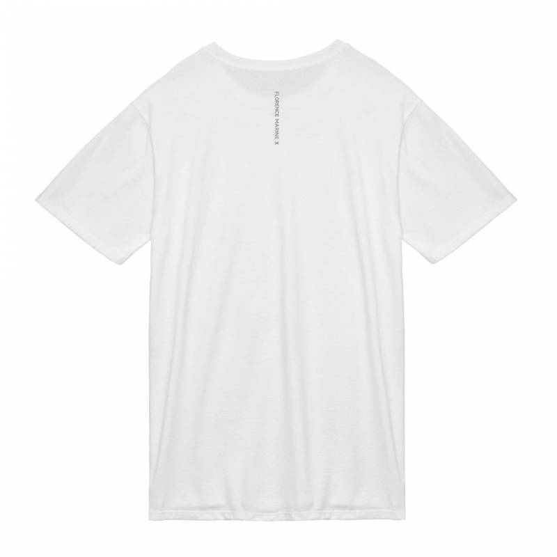 Florence Marine X Burgee Recover Pocket T-Shirt - White back