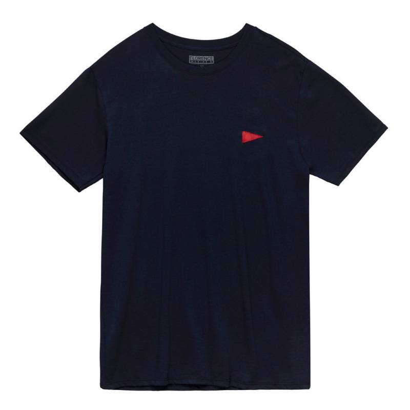 Florence Marine X Burgee Recover T-shirt - Navy front