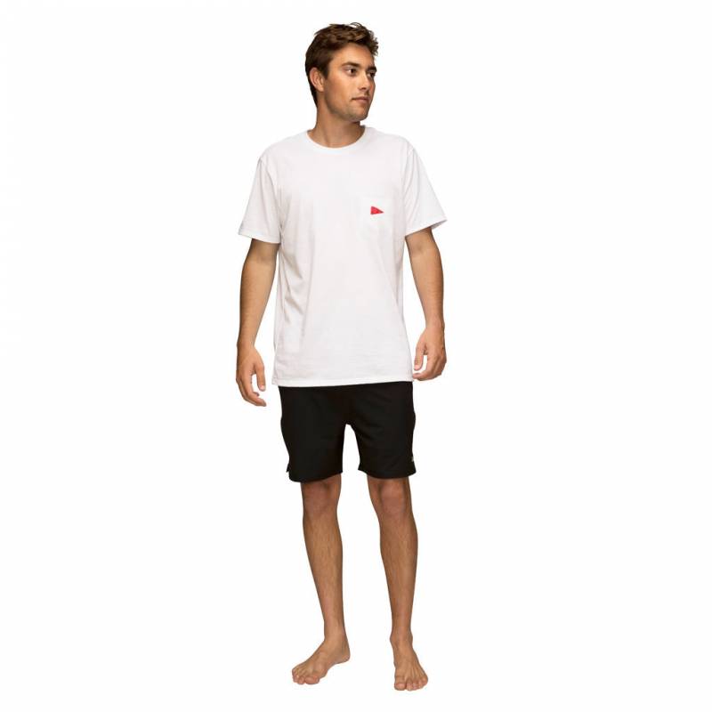 Florence Marine X Burgee Recover T-shirt - White on model