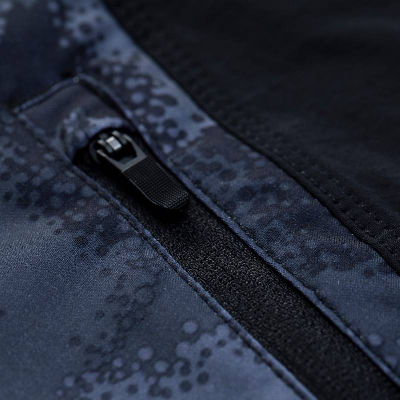 Florence Marine X Cordura Boardshort - Black side zip pocket