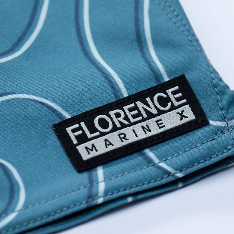 Florence Marine X Isobar Boardshort - Steel Blue brand