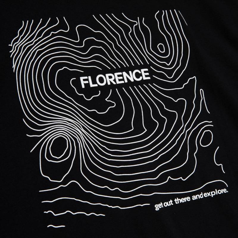 Florence Marine X Isobar Organic T-Shirt - Black design