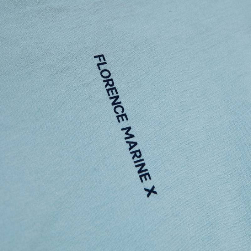 Florence Marine X Isobar Organic T-Shirt - Light Blue brand