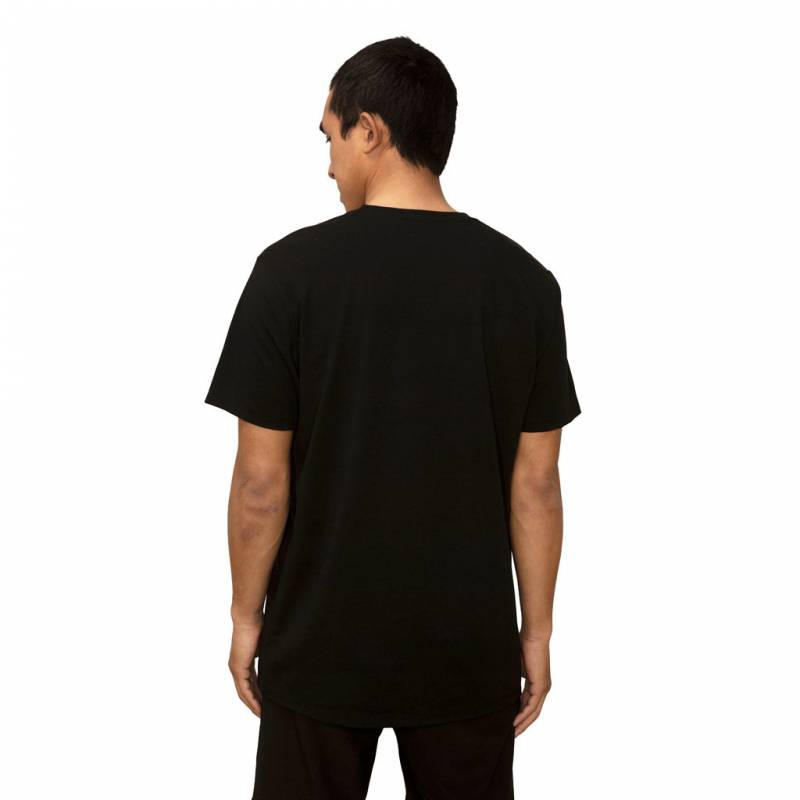 Florence Marine X Logo Organic T-Shirt - Black on model back