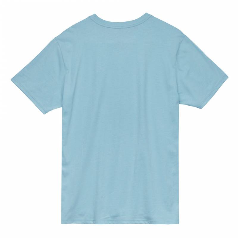 Florence Marine X Logo Organic T-Shirt - Light Blue back