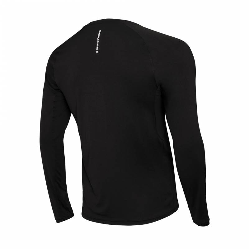 Florence Marine X Long Sleeve UPF Shirt - Black back