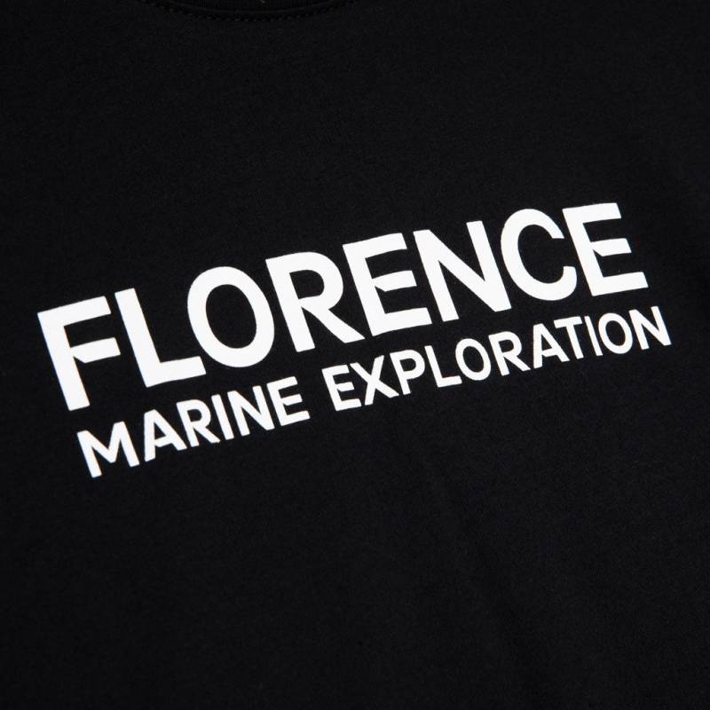 Florence Marine X Marine Exploration T-Shirt - Black design style