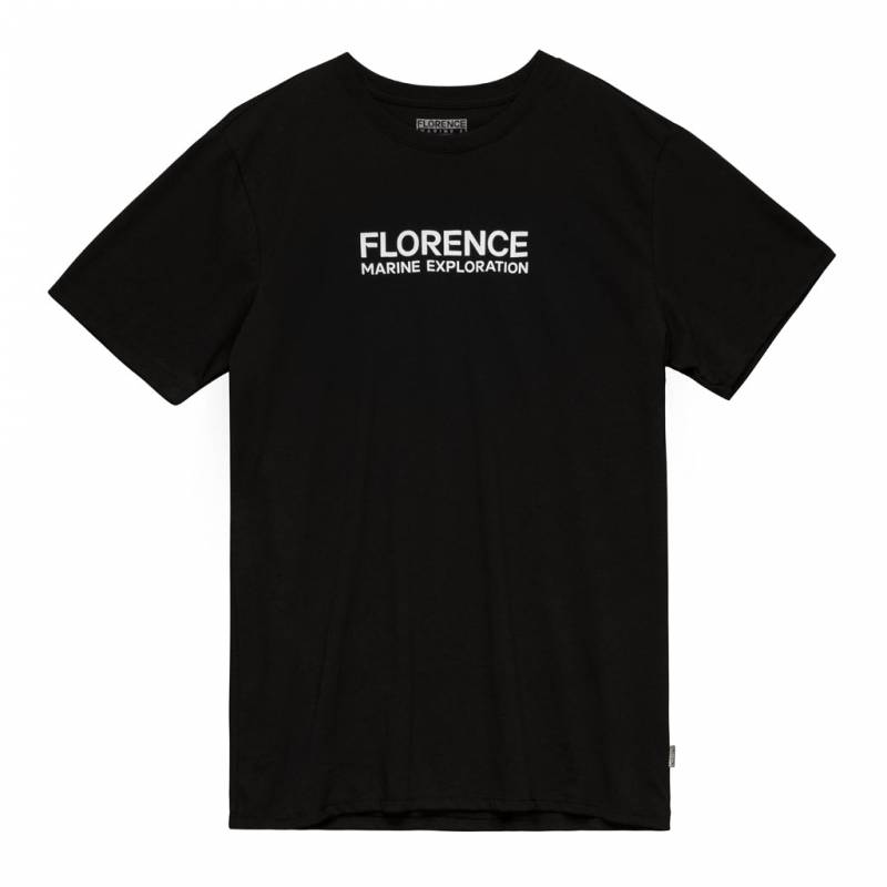 Florence Marine X Marine Exploration T-Shirt - Black front