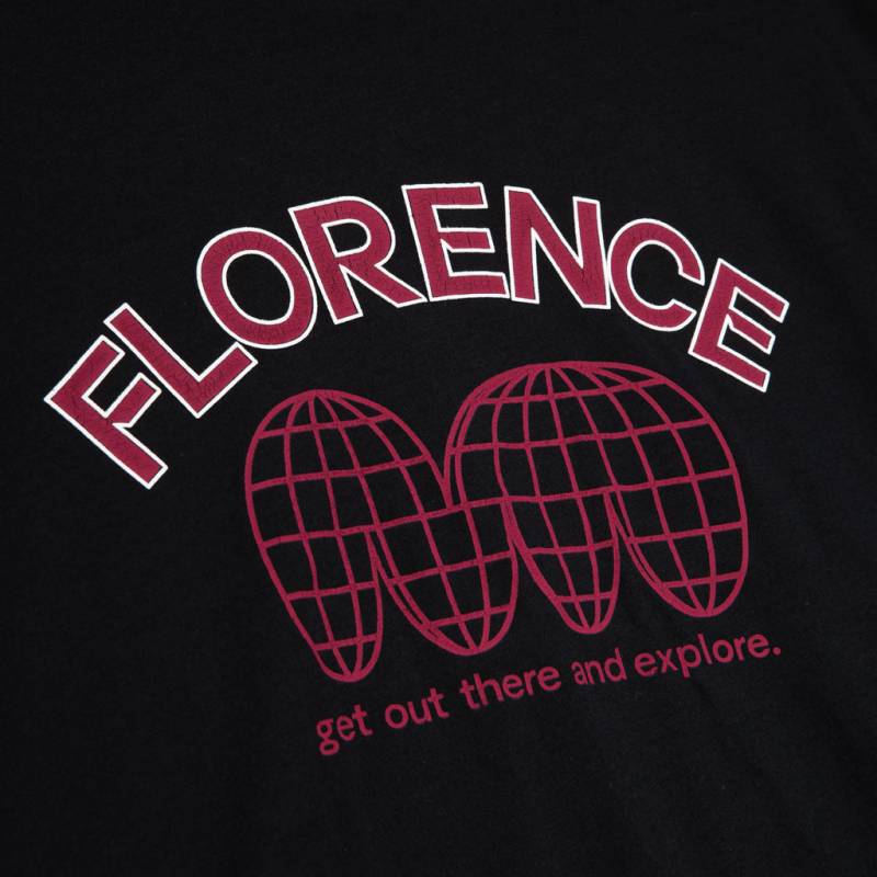 Florence Marine X Uni Recover T-Shirt - Black  style print