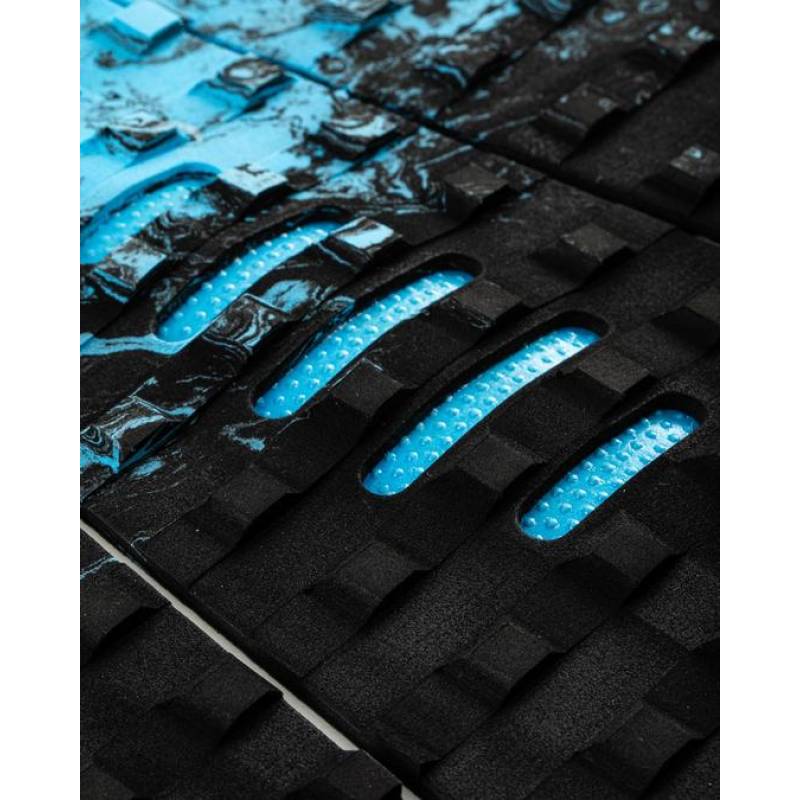Creatures of Leisure Mick Fanning Surfboard Tail Pad - Black Fade Cyan arch