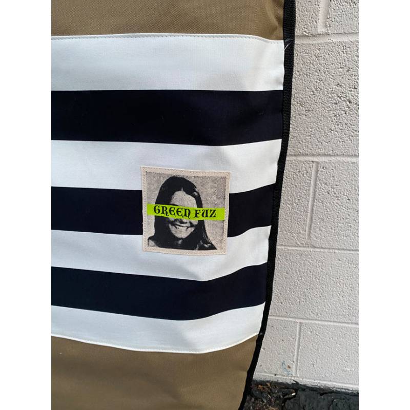 Green Fuz Transmission Mid-Length Board Bag logo