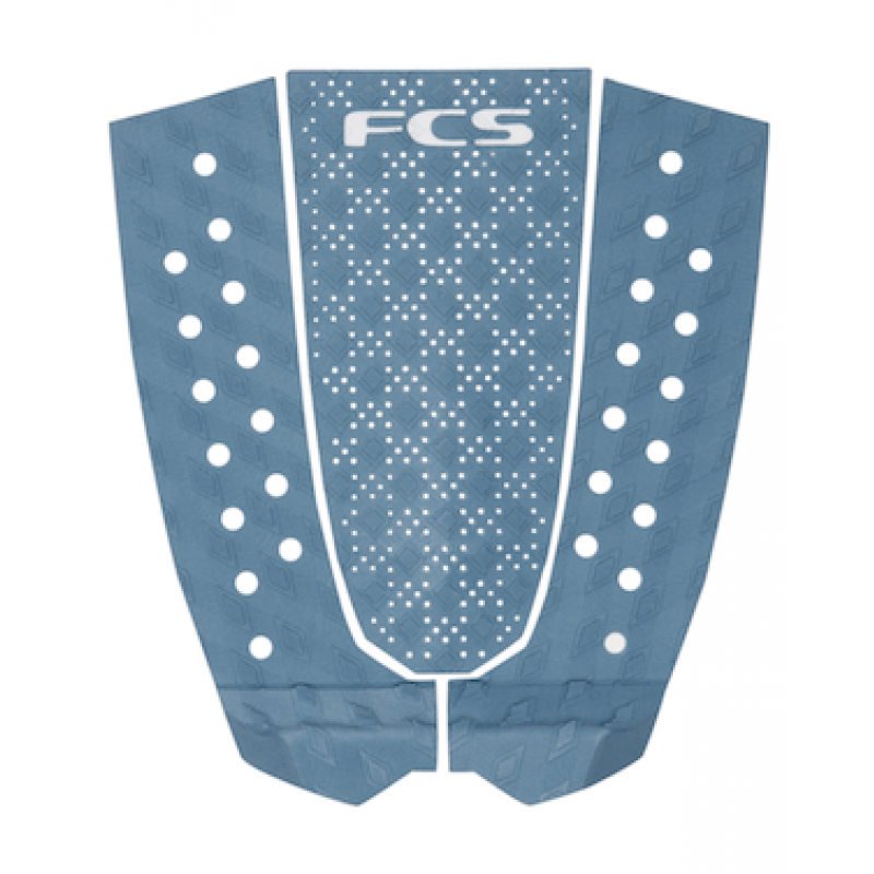 FCS T-3 Traction Tail Pad - Dusty Blue