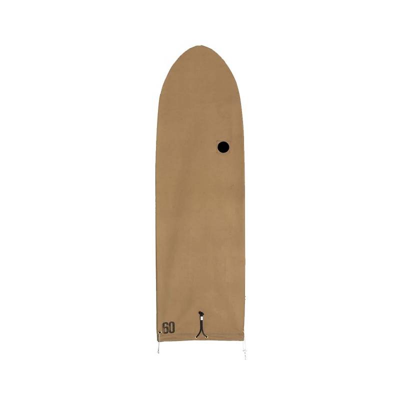 OLA CANVAS Round Nose Surfboard Bag - Ranger Brown