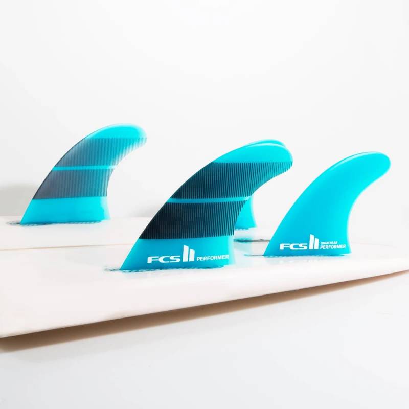 Surfboard Fins FCS2 FCS II Surfboard Fins Black MF Medium Template Glass Flex 