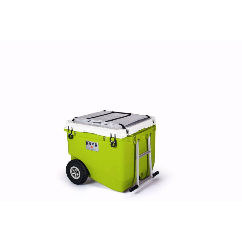 ROVR RollR 80 Cooler - Moss right bag collapsed