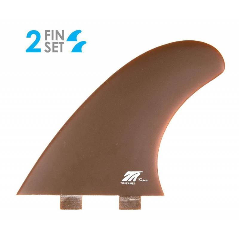 True Ames TA Twin Kelp Surfboard Fins - FCS