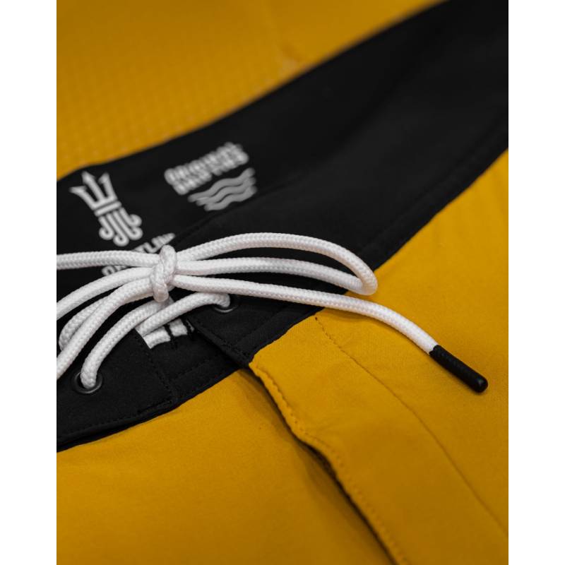 Wetsuit Lined Boardshorts Mens Drifties - Honey Gold