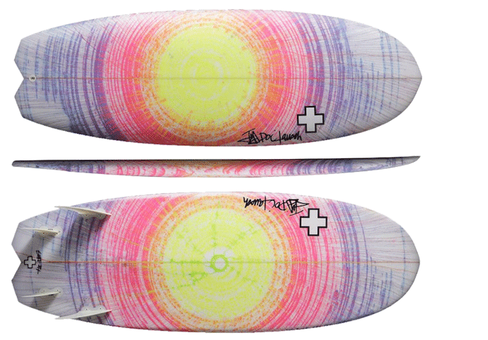 V12 Flying Turtle surfboard by Surf Prescriptions