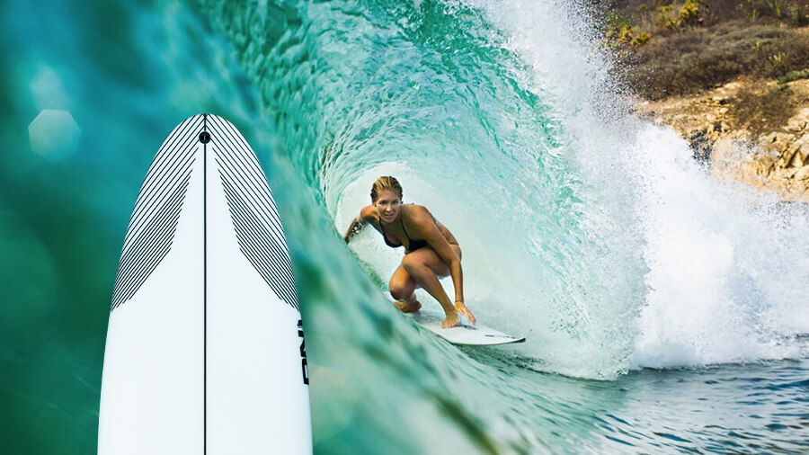 Round Tail Surfboard Boardcave