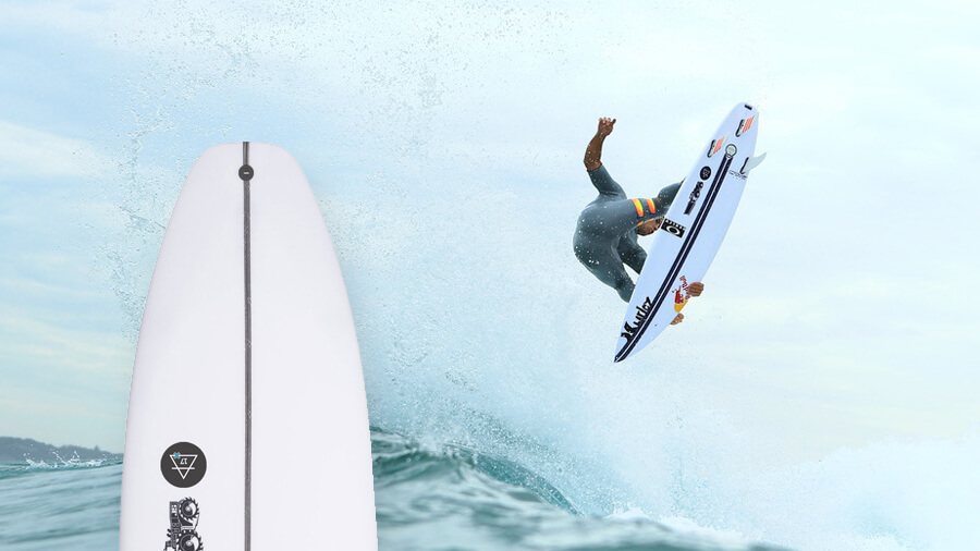 Squash Tail Surfboard Boardcave