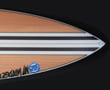 Name: Magnum - Based on the design of the Bullet, these boards maximize buoyancy and paddle power. Images by Mt Woodgee Surfboards.